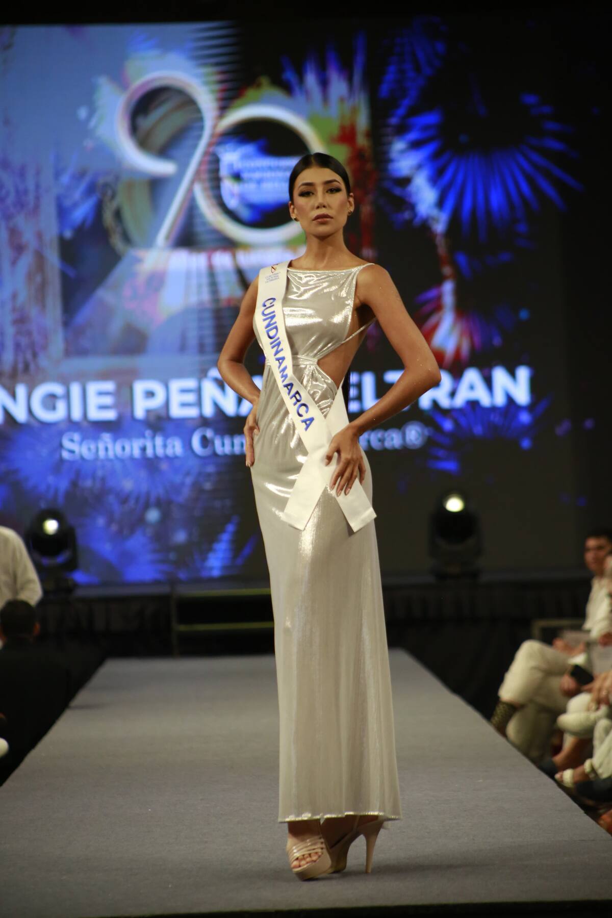 Angie Catherine Peña Beltrán, Señorita Cundinamarca 2024. // Luis Herrán - El Universal.