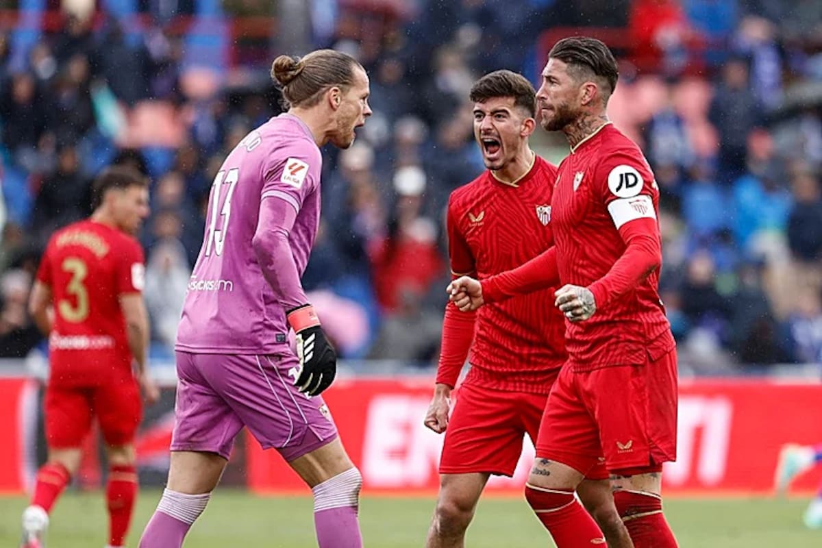 Sergio Ramos, protagonista de la última victoria del Sevilla ante Getafe