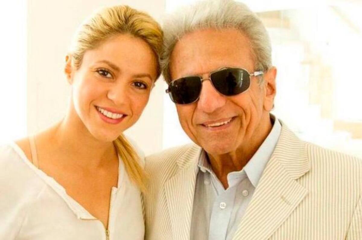 El padre de Shakira estuvo 15 días en UCI por una neumonía. //Foto: tomada de Internet.