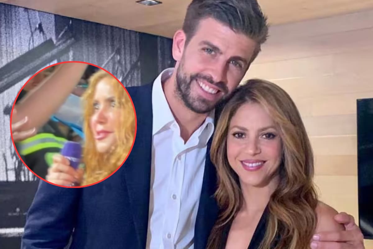 En video: la graciosa reacción de Shakira a una foto de Piqué que se hizo viral
