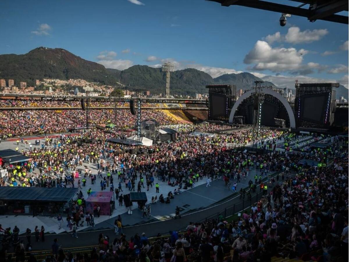Shakira llegó a Colombia con su gira 'Las mujeres ya no lloran'. Su concierto en el Estadio El Campín de Bogotá fue todo un éxito. //Foto: El Universal.