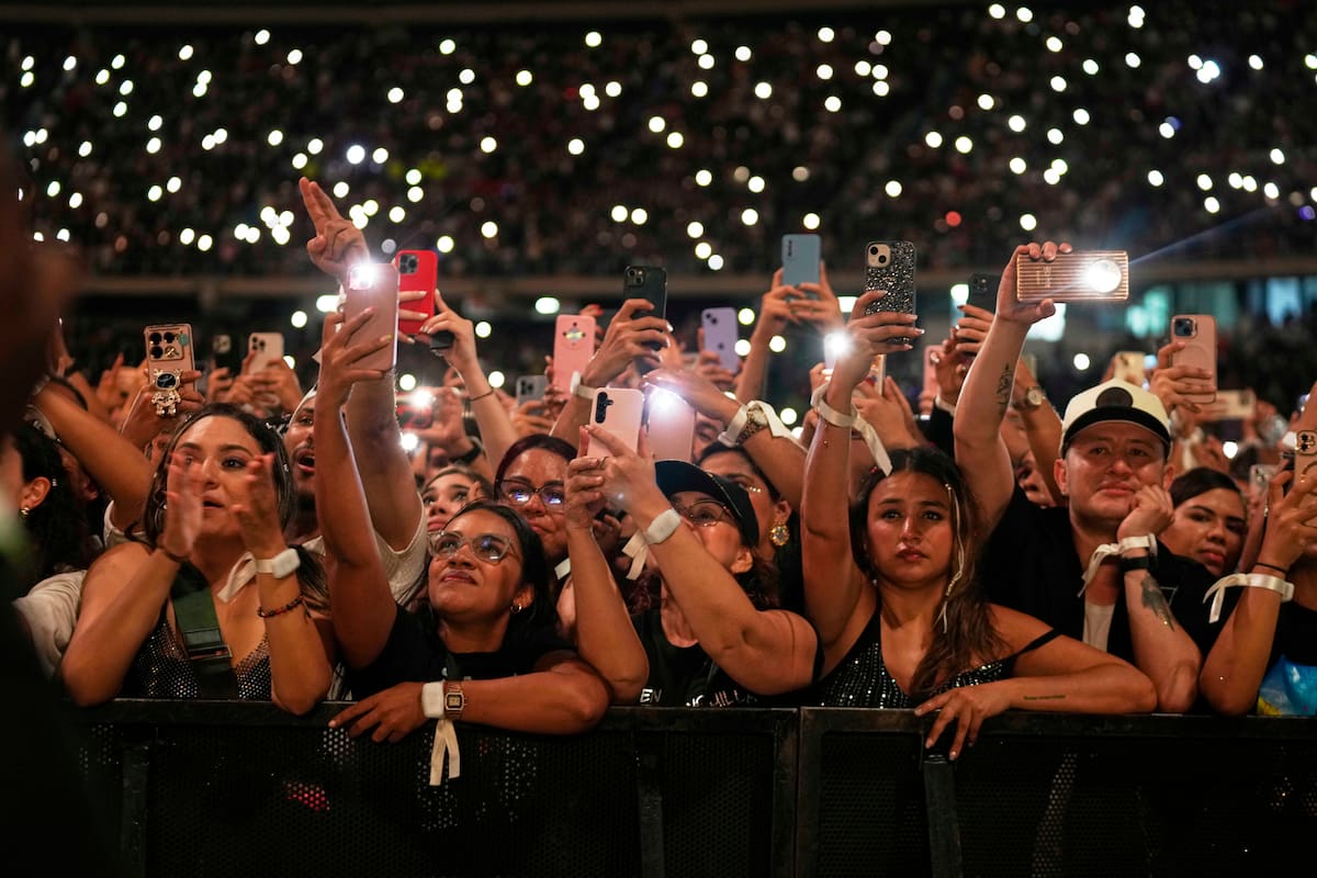 Concierto de Shakira en Barranquilla. //Foto: AP News.