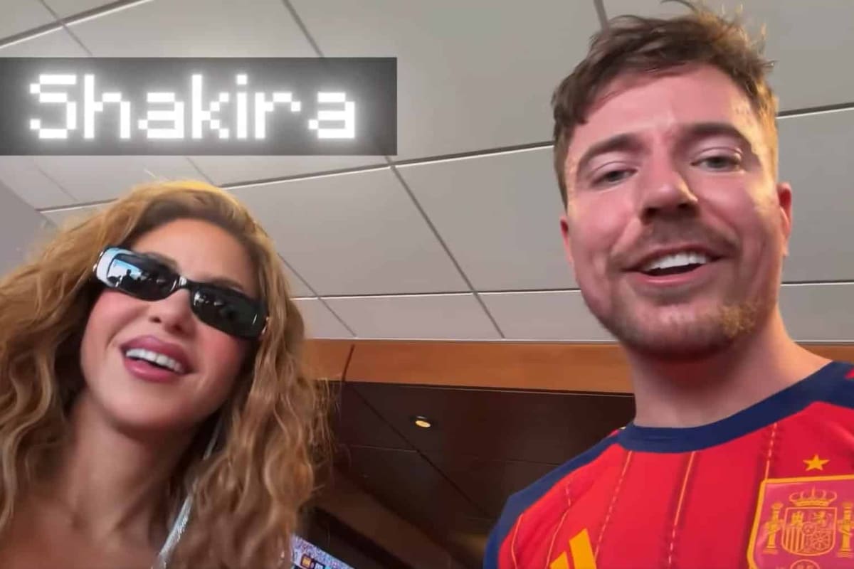 Shakira y MrBeast se unen por Colombia: esta es la promesa que hicieron