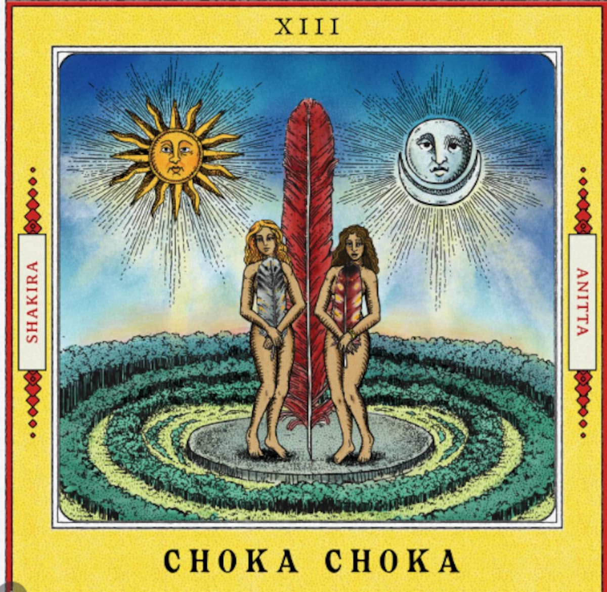 Portada de 'Choka Choka', canción de Shakira y Anitta. //Foto: IG @anitta.