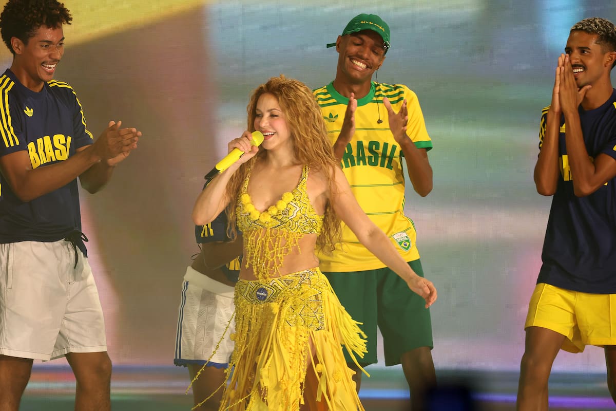 Shakira en Copacabana, Brasil. //Foto: Colprensa.
