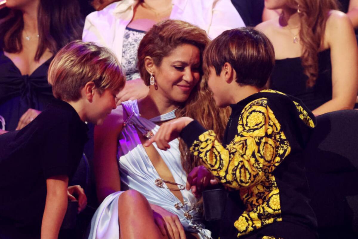Hijos de Shakira debutan en la música: “Sasha canta y Milan toca la batería”