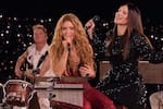 Shakira y Laura Pausini protagonizaron un emotivo momento al cantar ‘Antología’ en Madrid