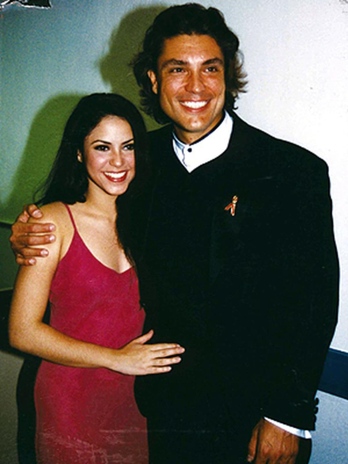 Shakira y Osvaldo Ríos. //Foto: archivo.