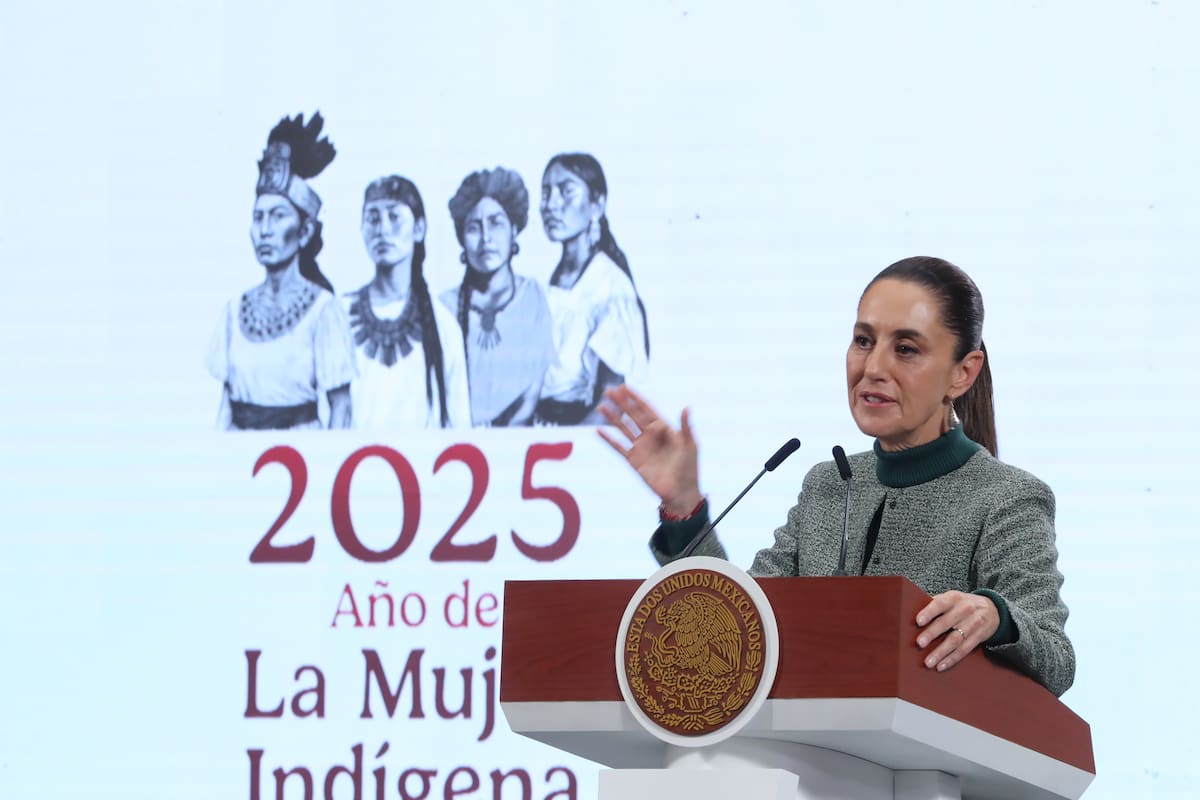 Imagen de apoyo. Presidenta de México. EFE/ Mario Guzmán