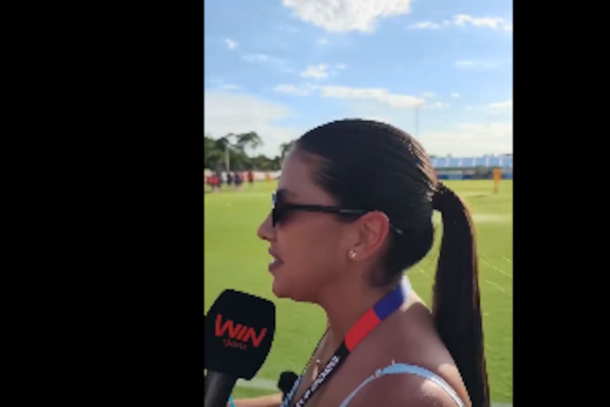 Video: Sheyla García, la periodista de Win Sports que lloró al conocer a Cristiano Ronaldo