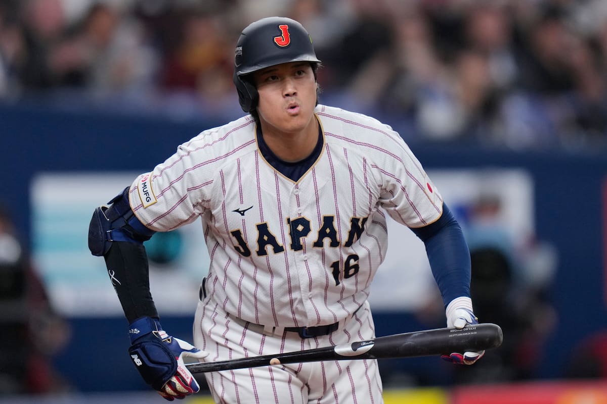 Shohei Ohtani es la figura de Japón para el Clásico Mundial de Béisbol. //Foto, AP: Eugene Hoshiko