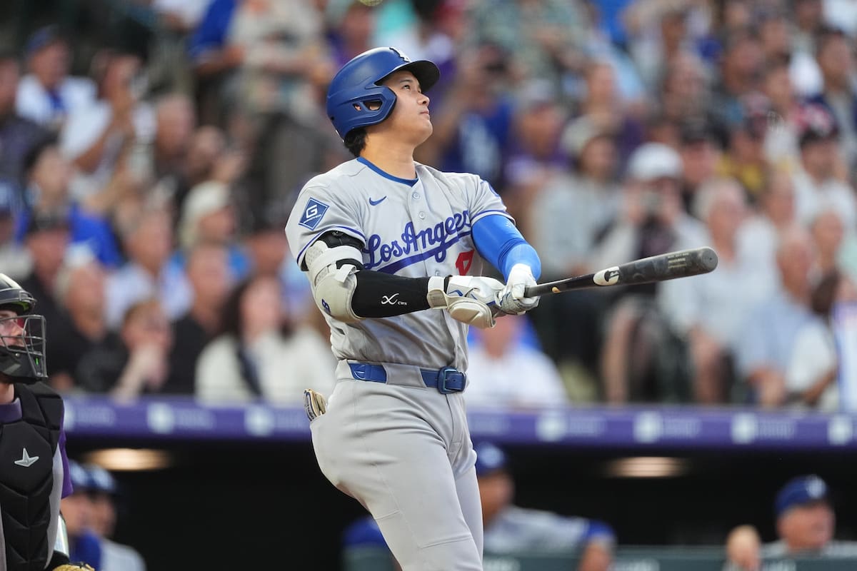 Video: jonrón e impactante registro que Shohei Ohtani volvió a lograr con los Dodgers