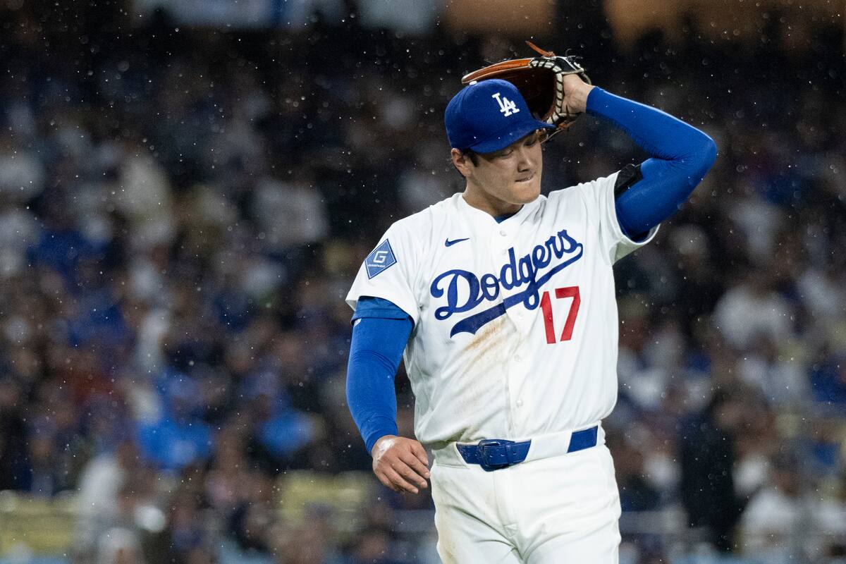 Shohei Ohtani tuvo una noche de 10 puntos con los Ángeles Dodgers. //Foto, AP: Kyusung Gong