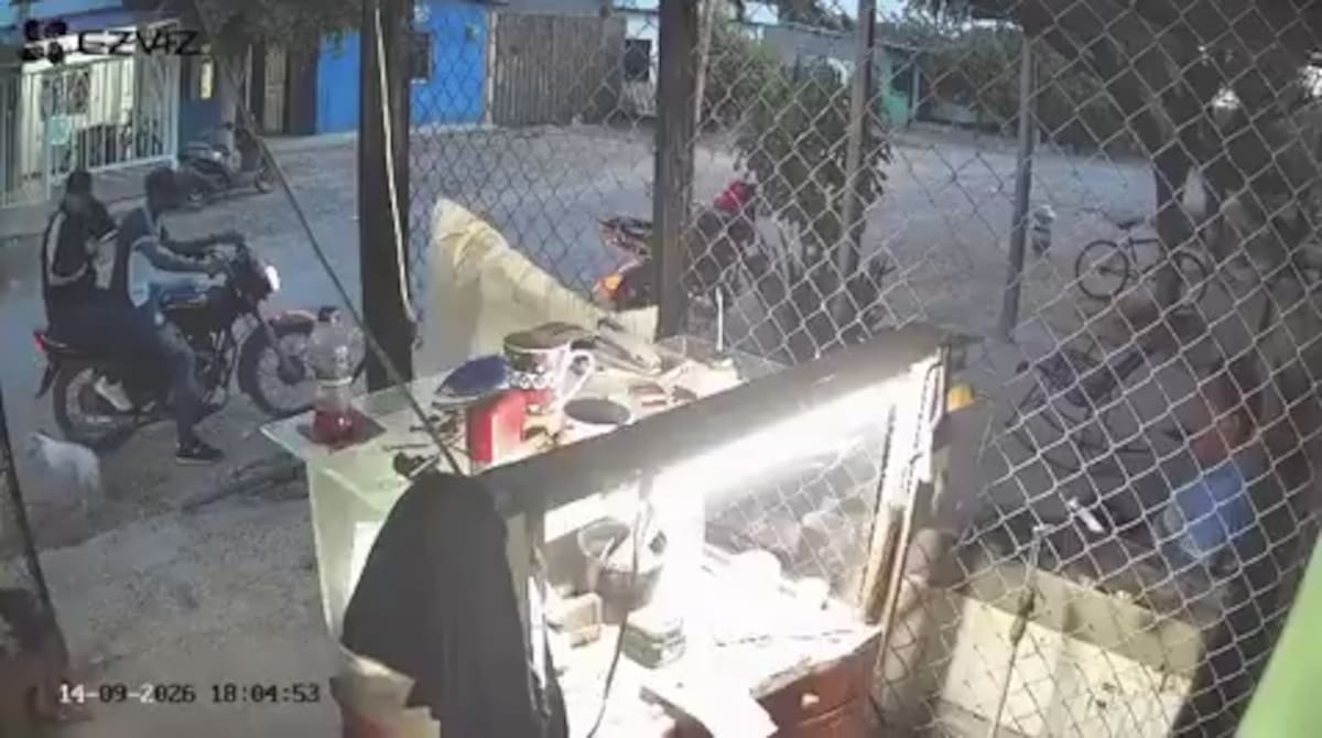 Conmoción en el municipio de Bosconia, norte del Cesar, tras el asesinato de Gabriel Antonio Muñoz Vizcaíno, conocido como 'El Mocho', de 61 años. // FOTO CAPTURA DE VIDEO.