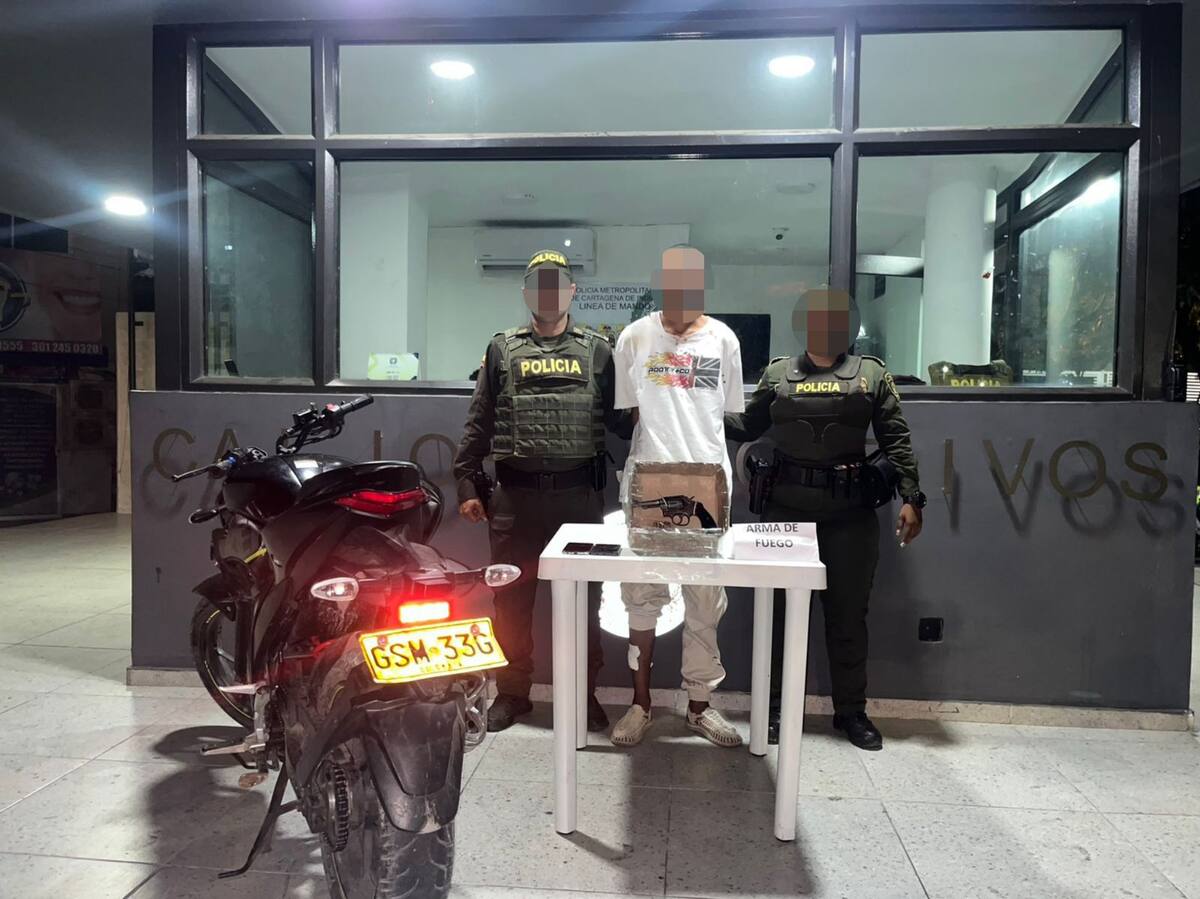 Uno de los presuntos sicarios fue dado de alta y se encuentra en proceso de judicialización ante la Fiscalía General de la Nación.