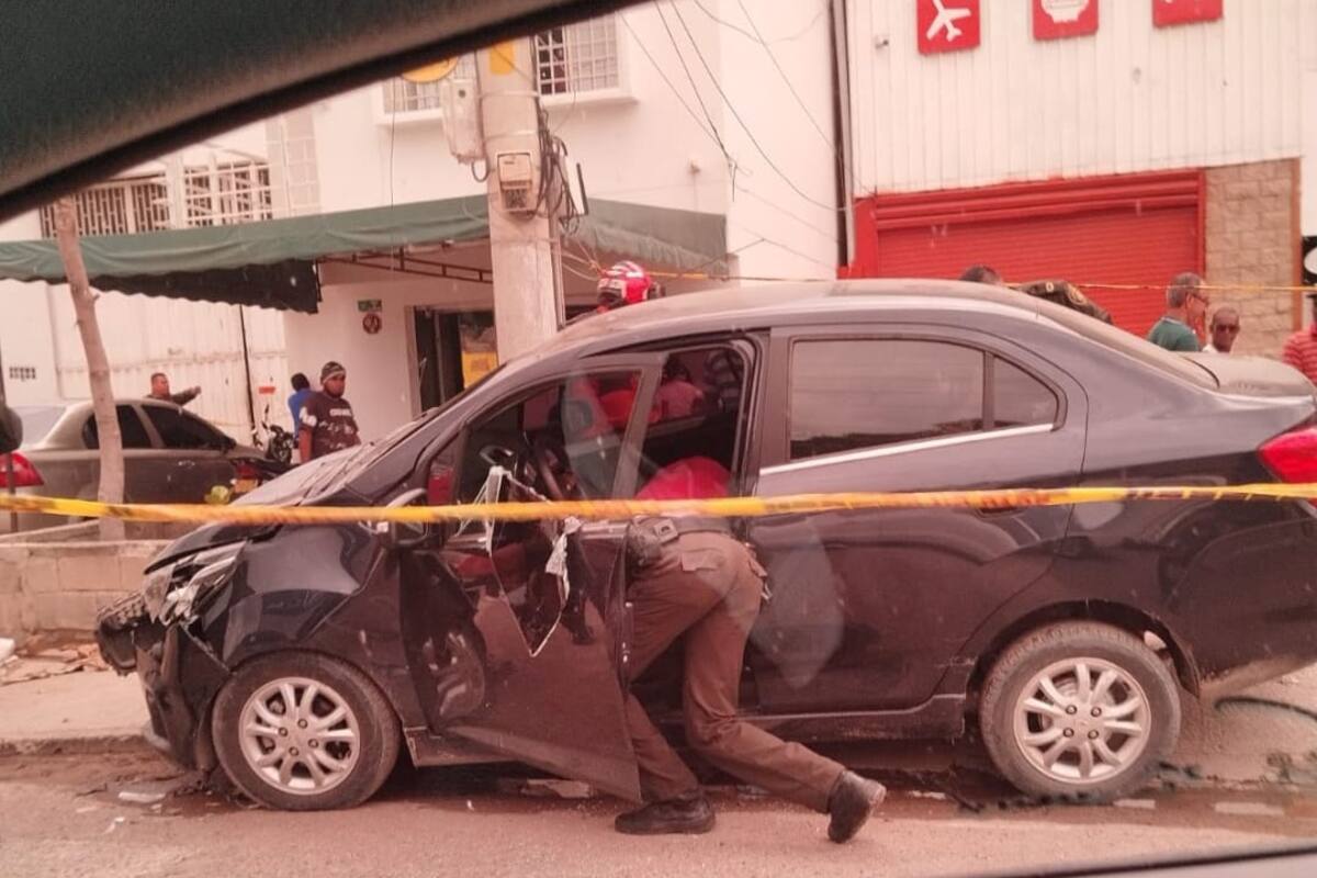 Sicariato en El Bosque: lo mataron de 3 balazos mientras conducía su carro