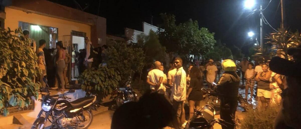 El sicariato en Magangué - Bolívar ocurrió la noche del jueves 3 de abril. //Cortesía