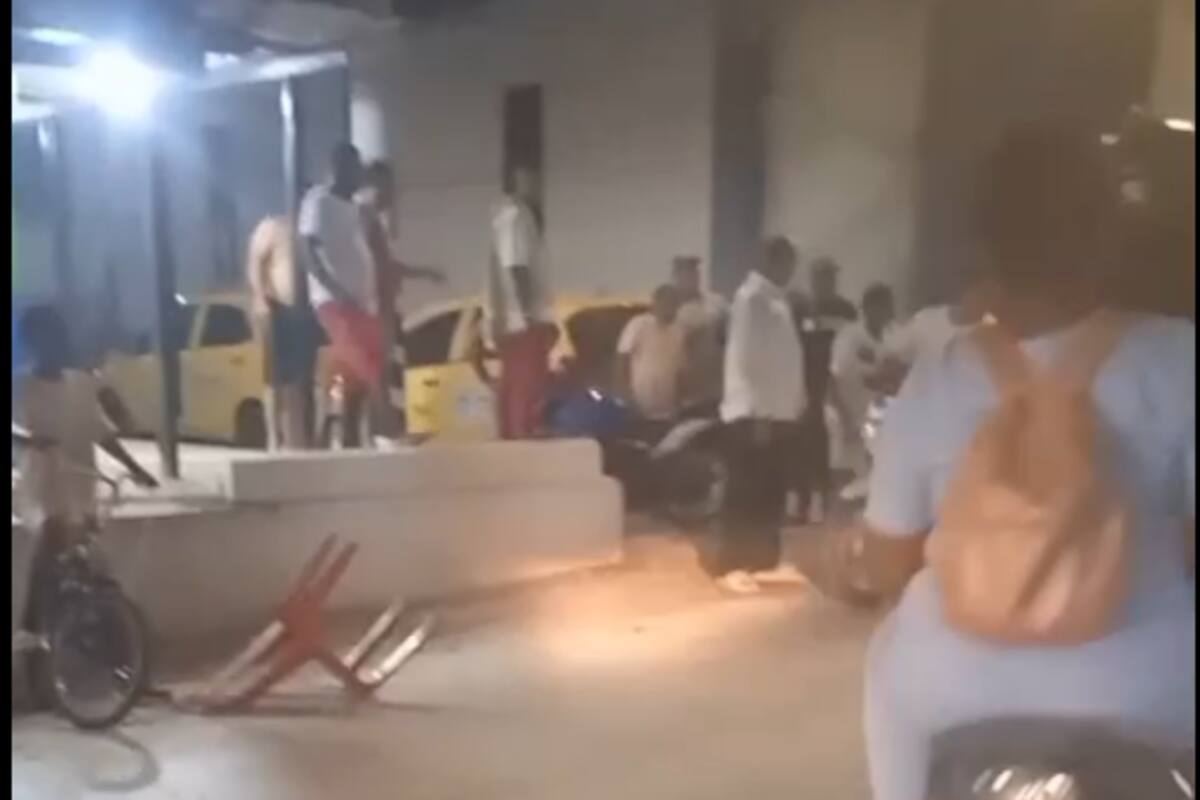 Video: sicarios en moto balean a un joven en el barrio Nelson Mandela