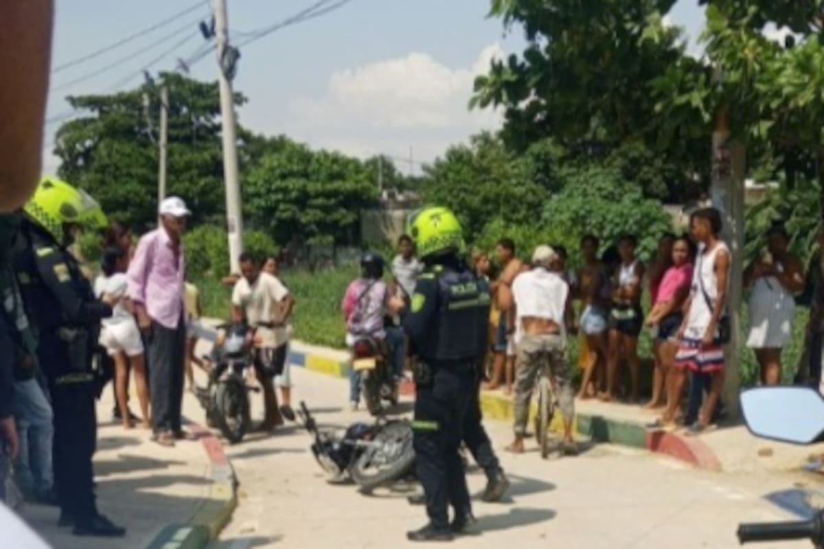 Sicariato en Olaya Herrera: hombres en moto atacaron a un joven en plena vía pública