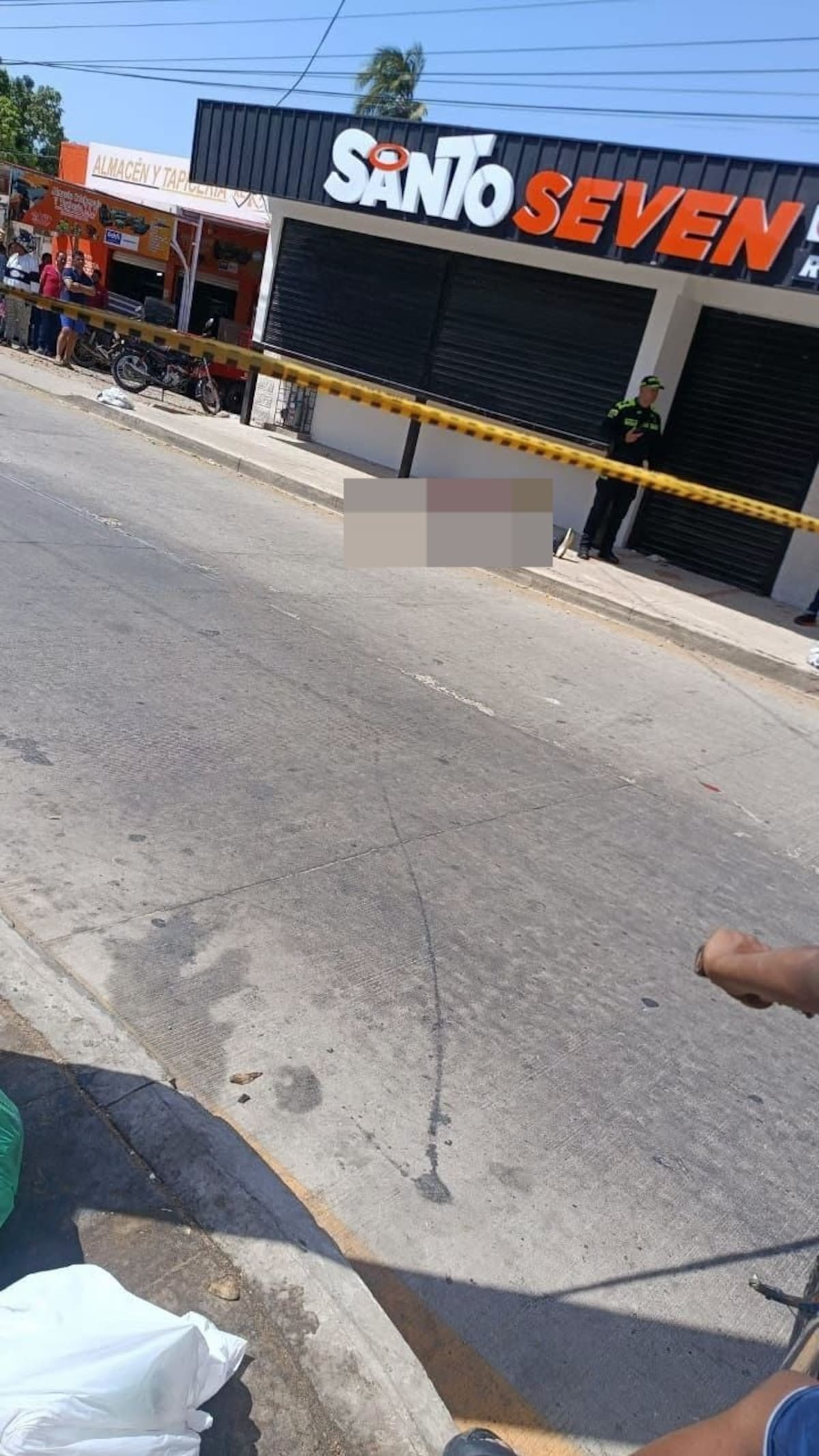 Sicariato en Riohacha. // Foto: redes sociales