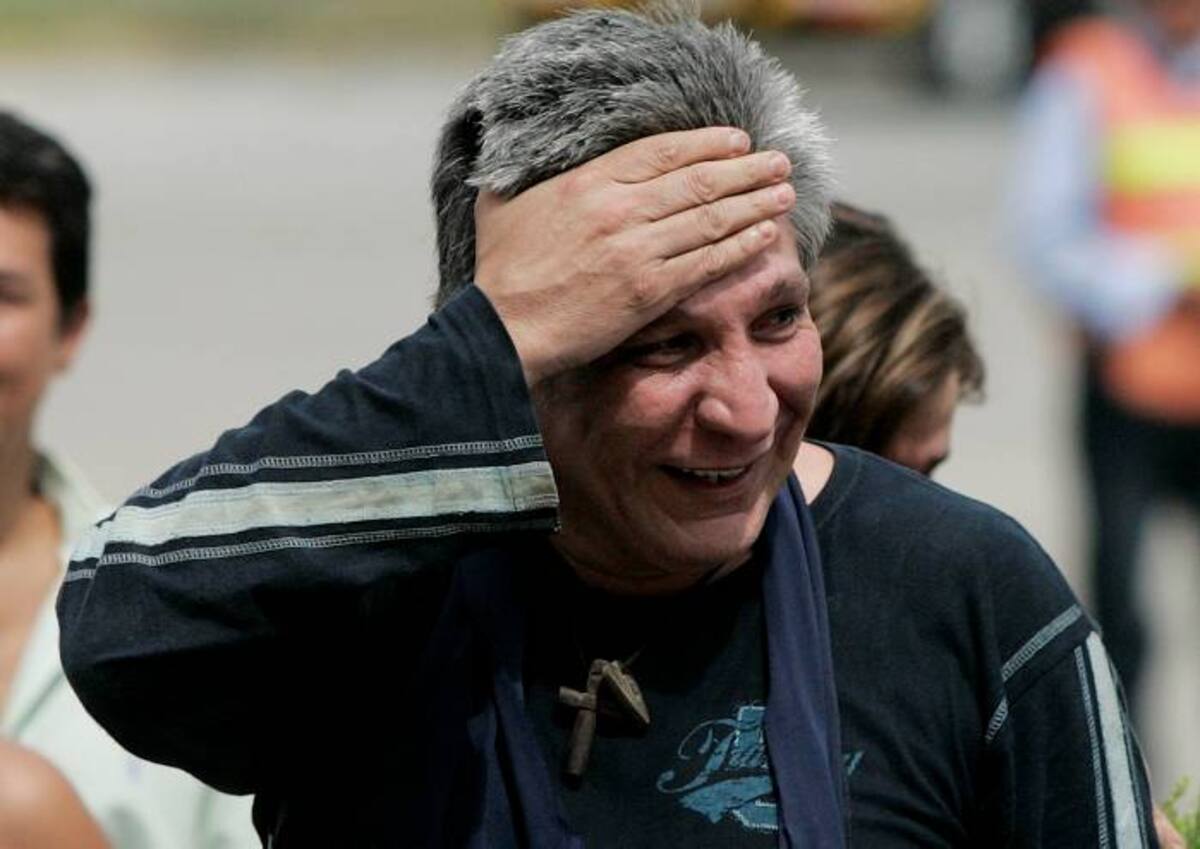 Sigifredo López, presunto responsable en el secuestro de los once diputados del Valle. AP Christian Escobar Mora
