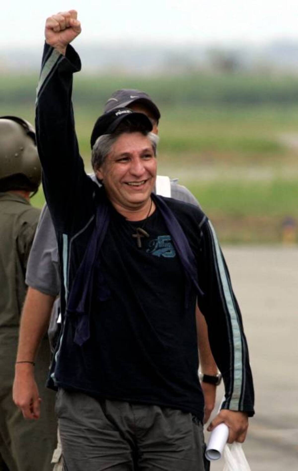 Momento en que Sigifredo López fue liberado por las Farc tras casi 7 años de secuestro. AP Christian Escobar Mora