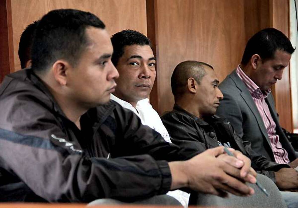 Aún sigue la audiencia en contra de los integrantes paramilitares señalados de haber participado en la masacre de Mapiripán, Meta, en julio de 1997. COLPRENSA