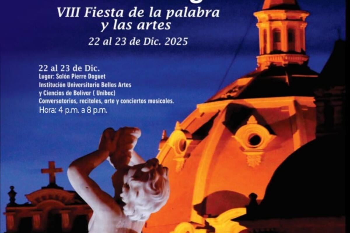 Cartagena Sílaba de Agua 2025: estos son los invitados y la programación