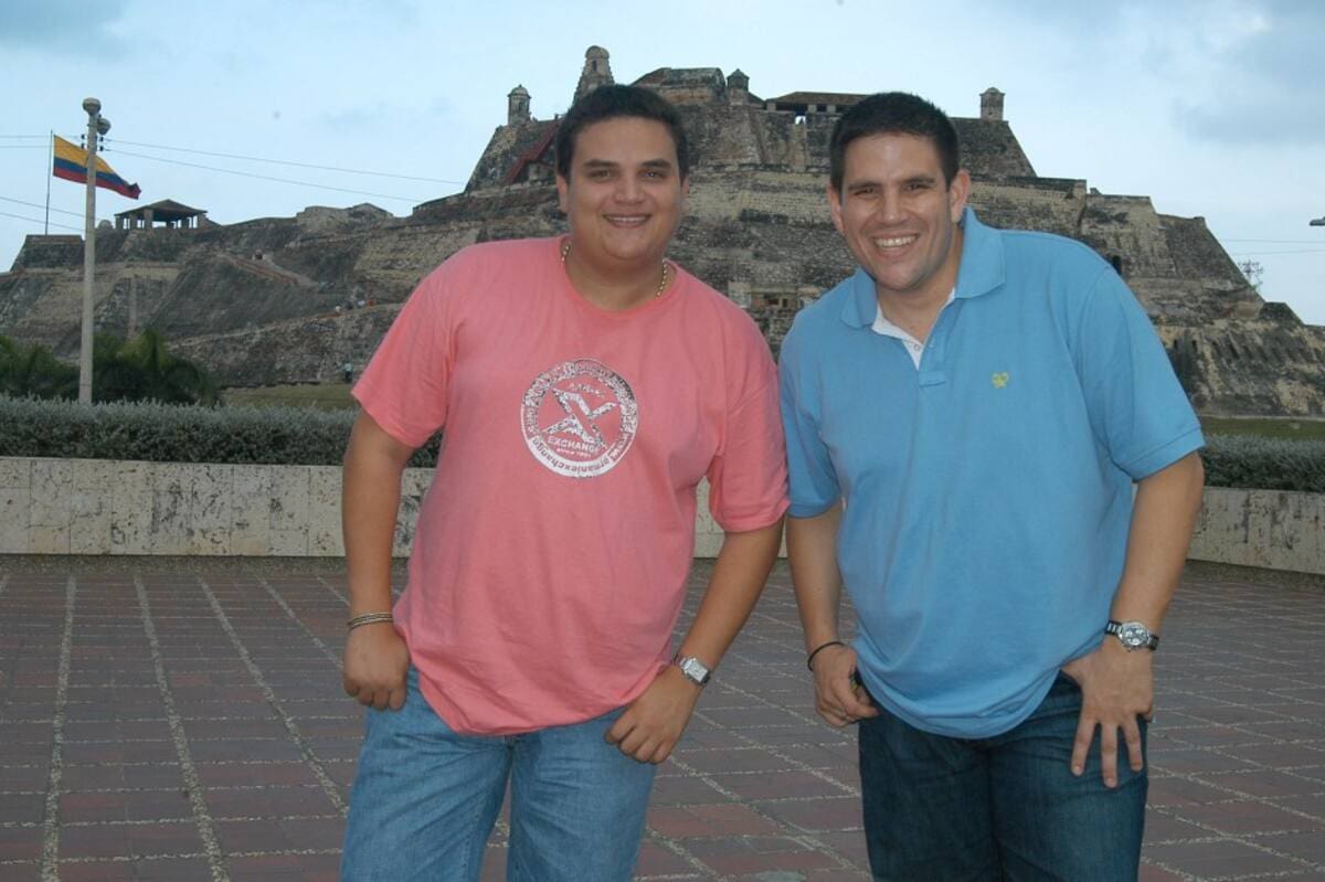 Silvestre Dangond y Juancho De La Espriella en el año 2005. //Foto: archivo El Universal.