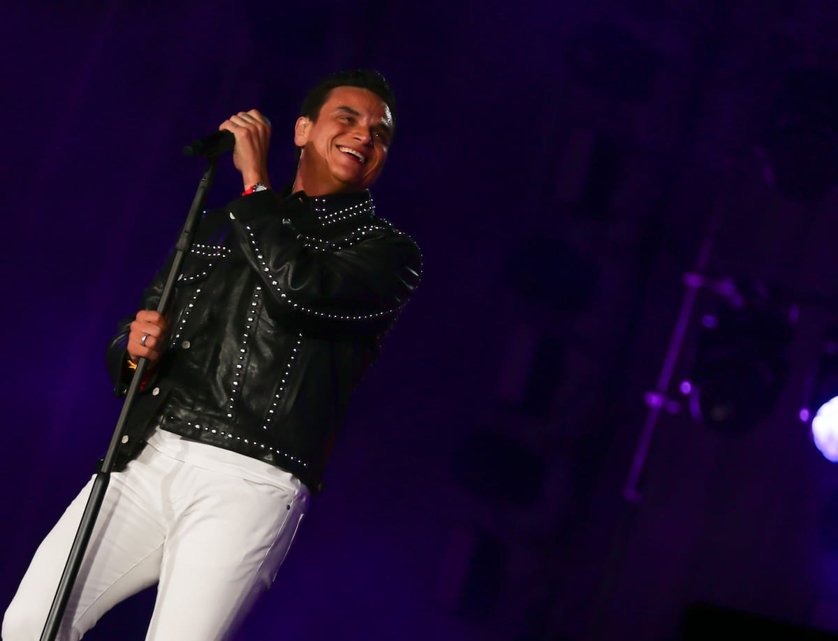Silvestre se prepara para sus conciertos en Valledupar. //Foto: Colprensa