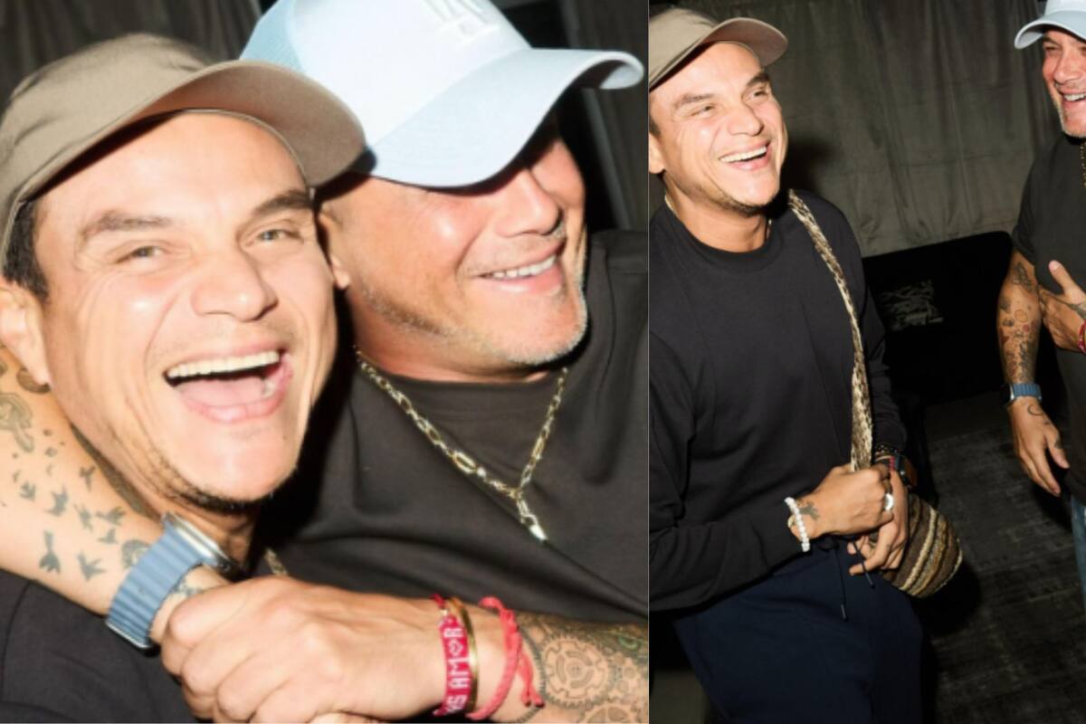Silvestre Dangond y Alejandro Sanz se muestran juntos: ¿Se viene colaboración?