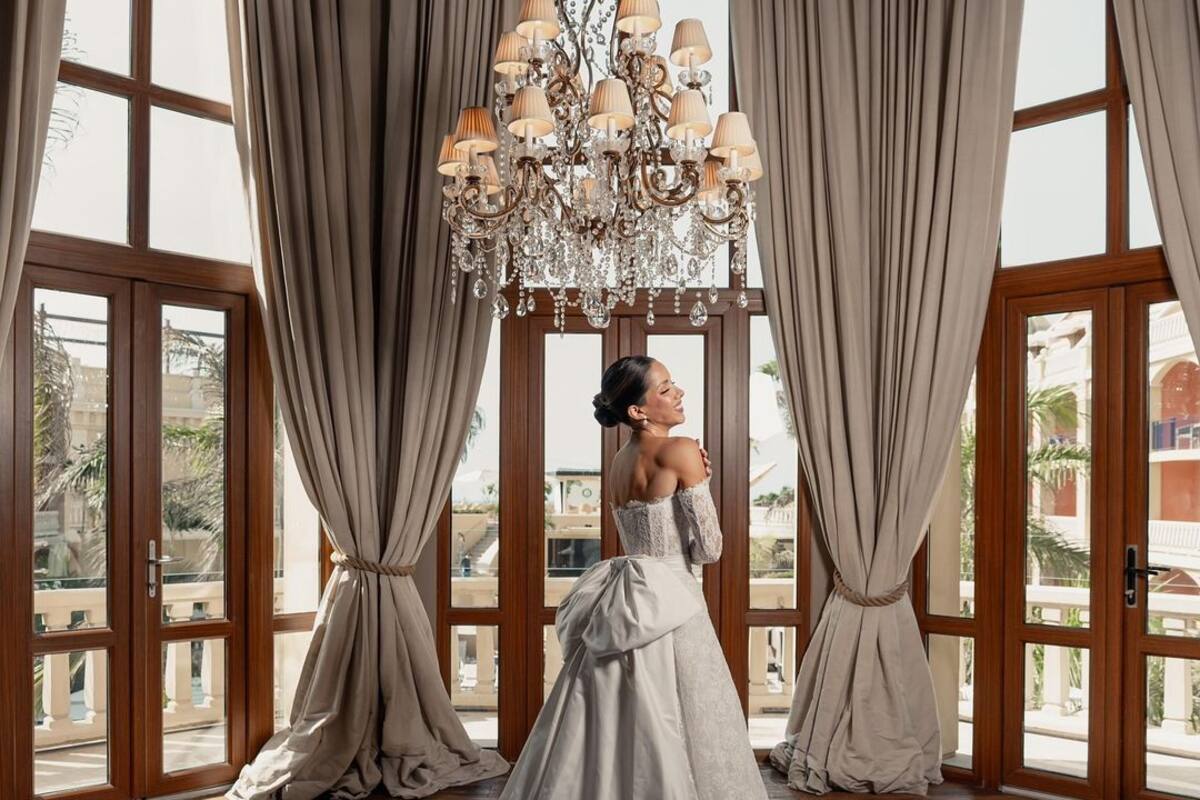 Esto costó el lujoso vestido de novia de Silvy Araújo