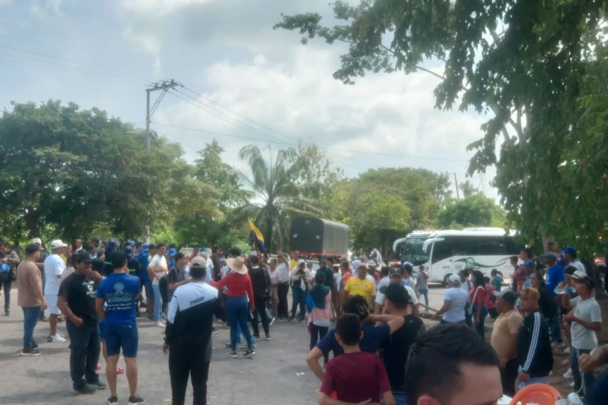 Crisis de energía en Simití desata bloqueo en el sur de Bolívar
