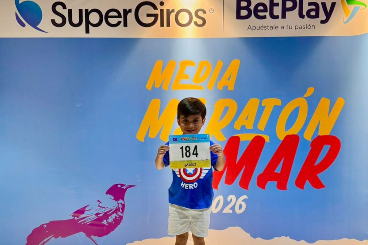 Simón, el niño con trasplante de hígado y que es todo un deportista