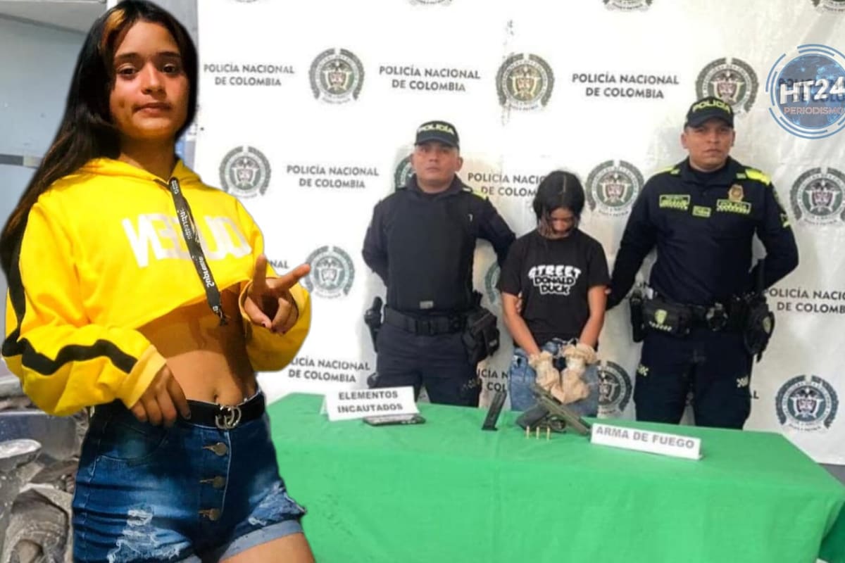 Cayó Simoney María, presunta sicaria de 19 años por asesinato en tienda