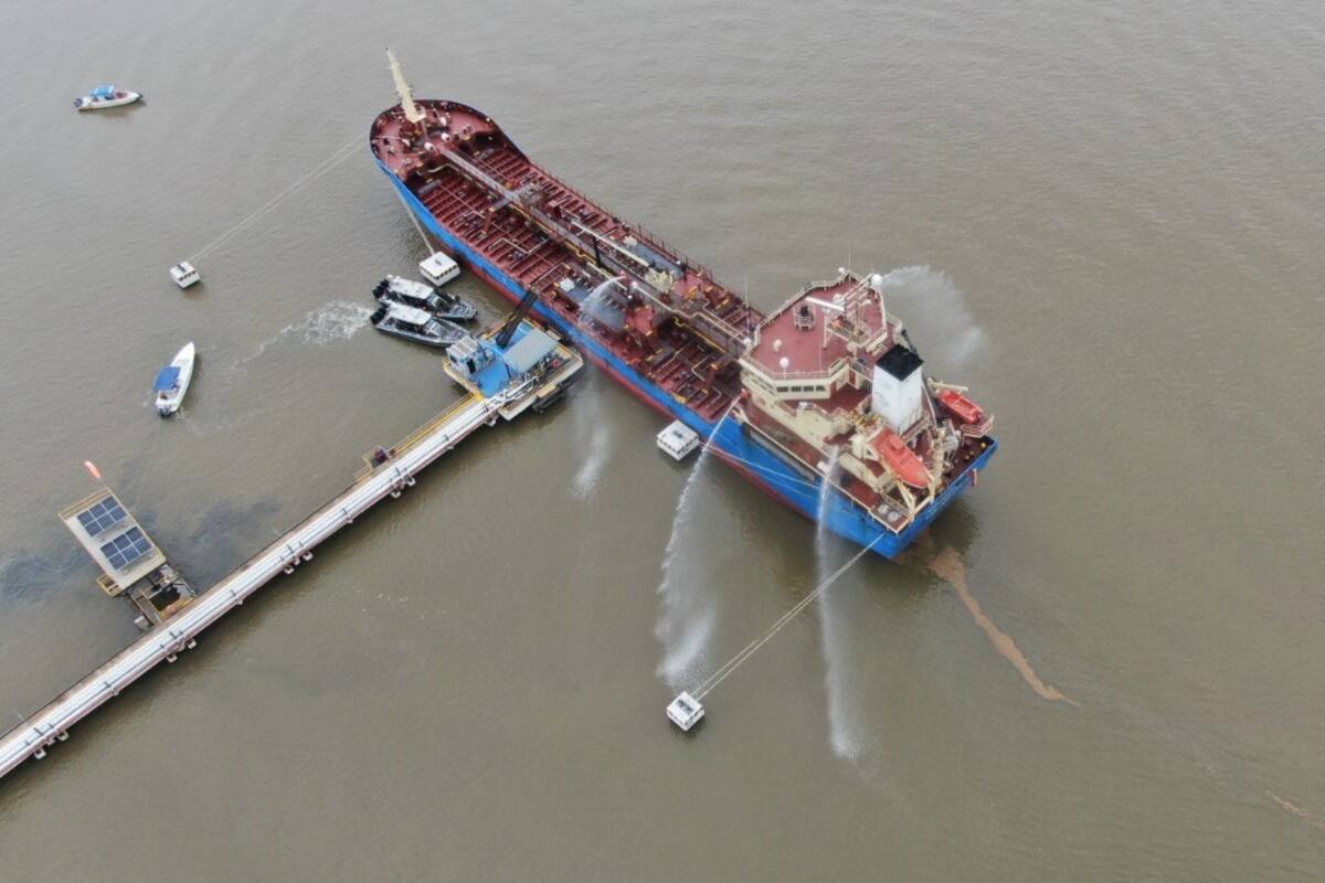 Así fue el simulacro de emergencia marítima que se realizó en Cartagena