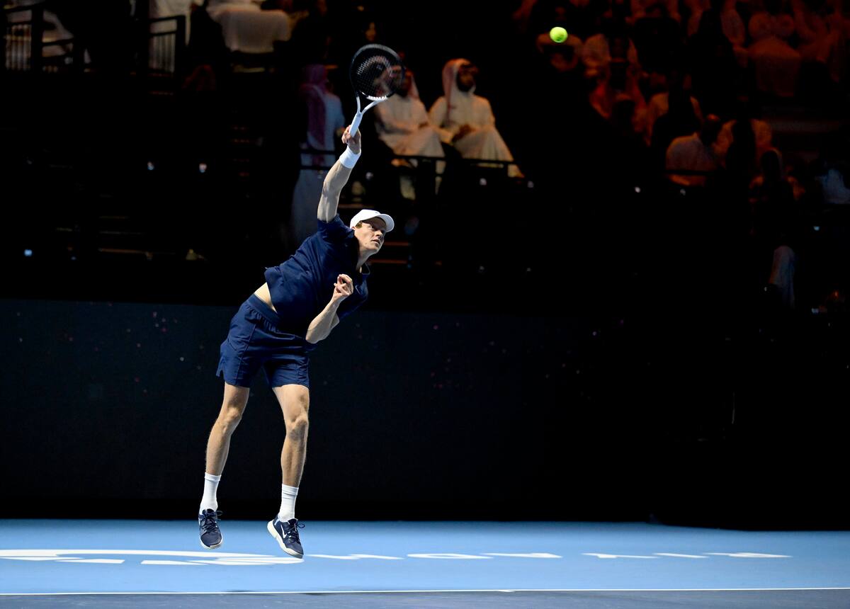 Así fue la contundente victoria de Jannik Sinner en su debut en Viena. // Foto: EFE/EPA/STR.