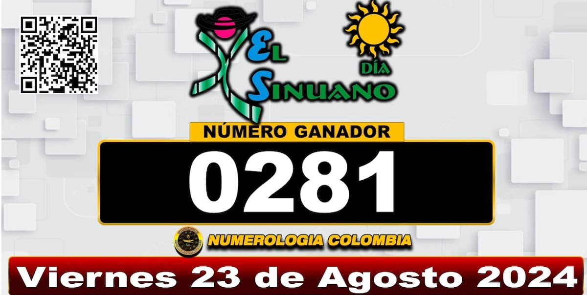 Sinuano 23 de agosto sorteo