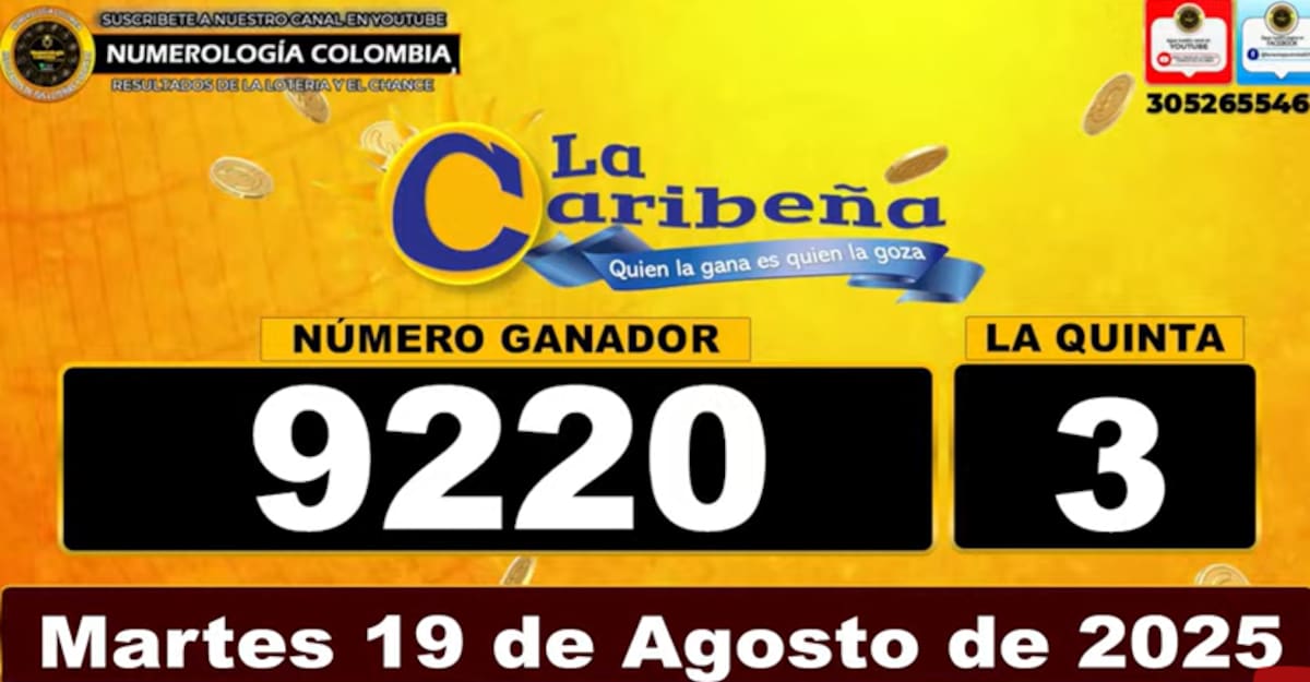 Sinuano Noche 19 de agosto de 2025. // Foto: captura de pantalla
