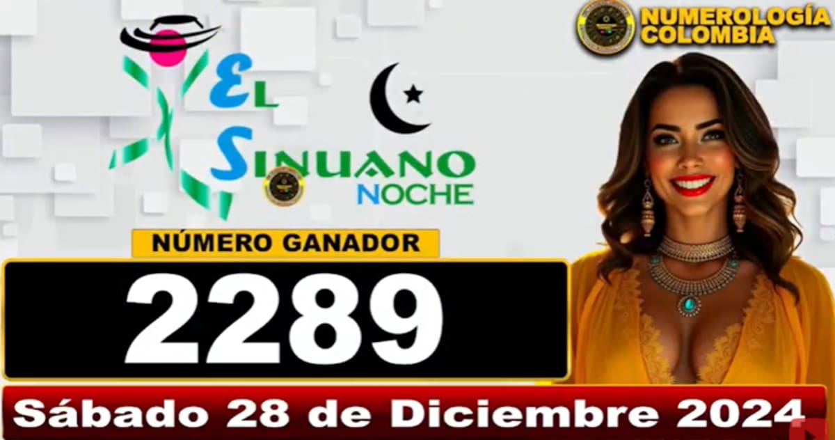Sinuano Noche 28 de diciembre de 2024. // Foto: captura de pantalla