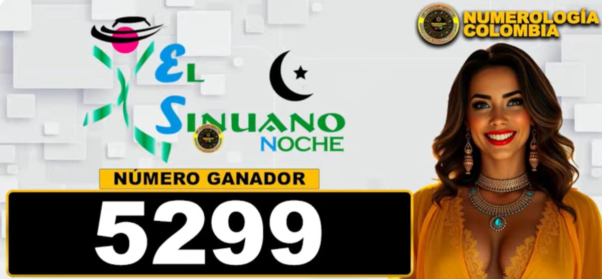 Resultado del sorteo El Sinuano Noche del viernes 13 de diciembre de 2024.