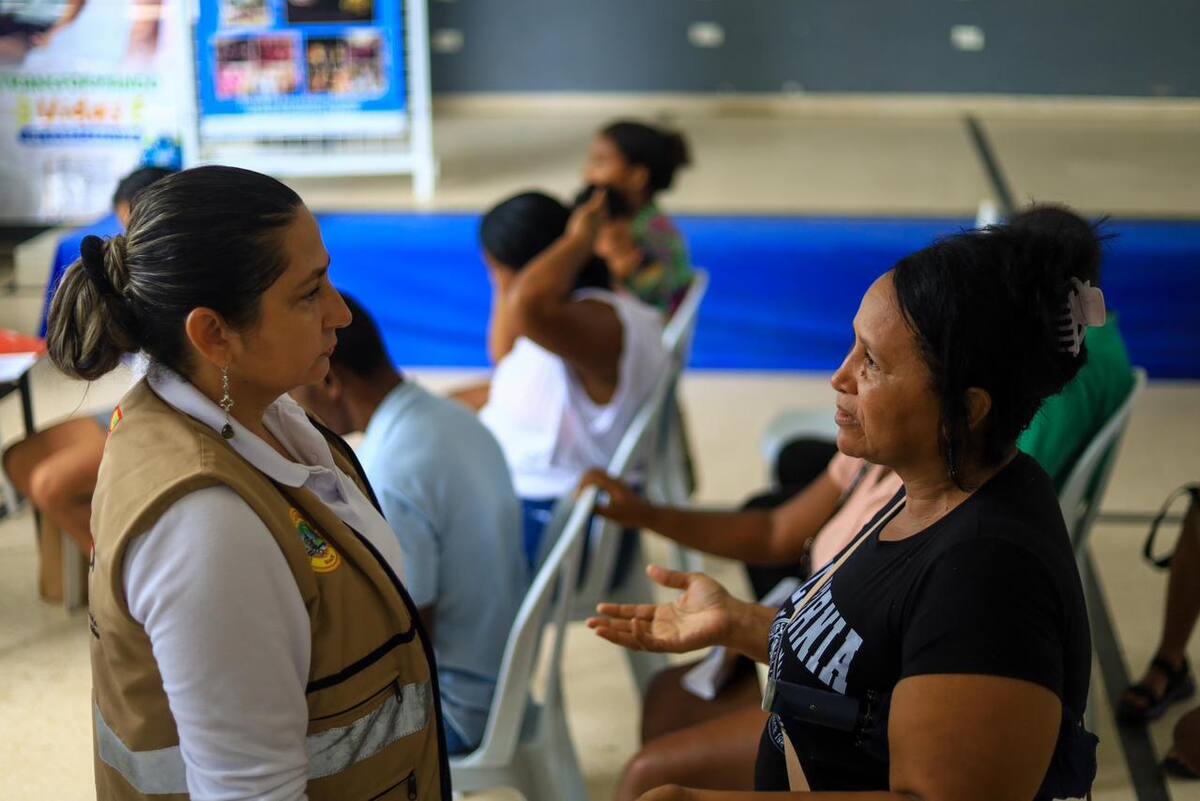 Puntos de atención al Sisbén. // Foto: cortesía - Alcaldía de Cartagena.
