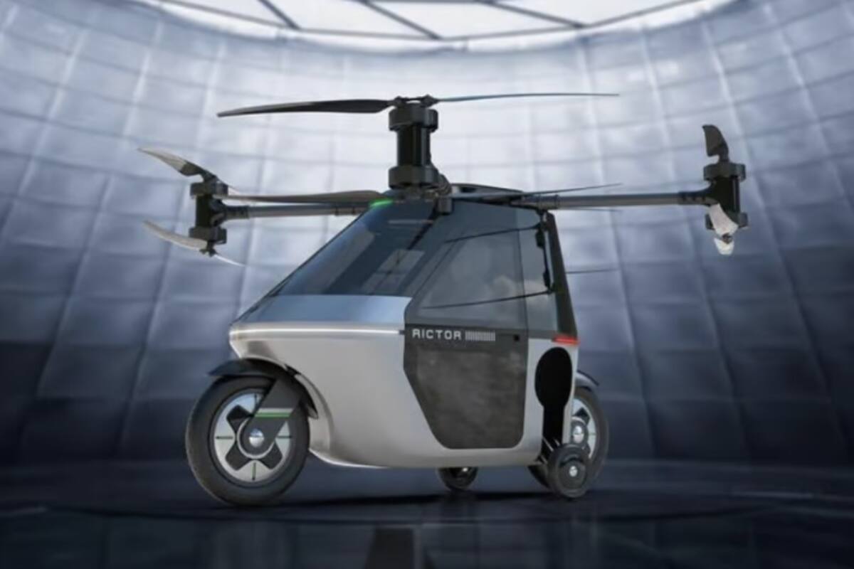 Video: esta es la moto voladora que podría salir al mercado en 2026
