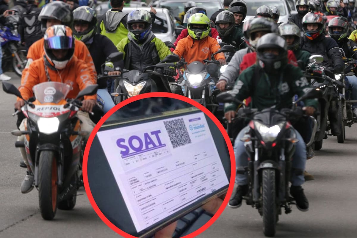 ¿Fin del SOAT para motos? La propuesta que divide opiniones en Colombia