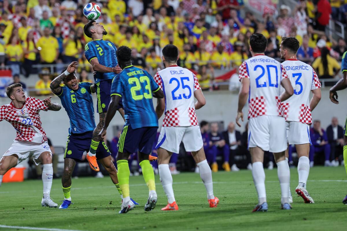 Colombia ante Francia, en un partido de lujo