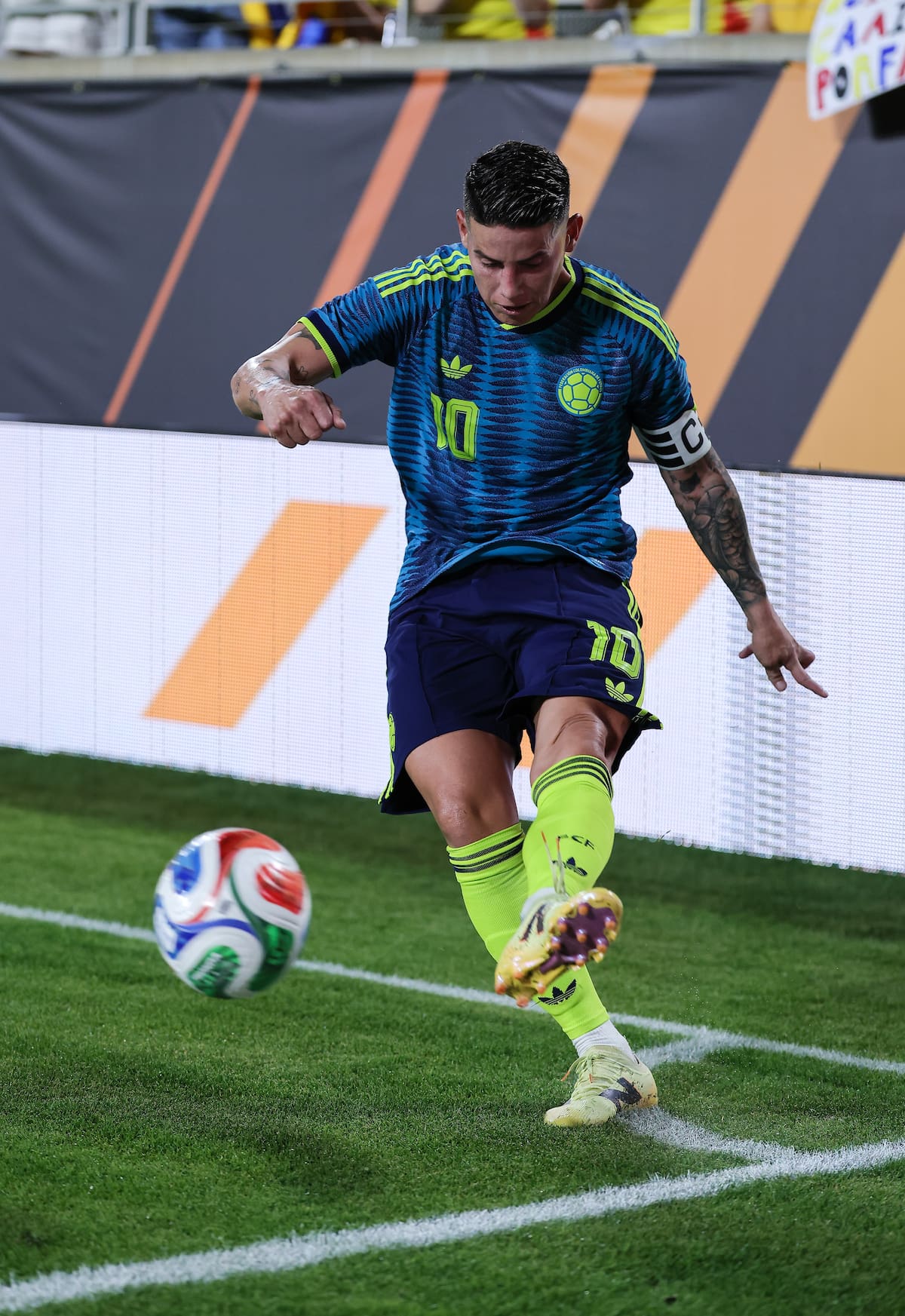 James Rodríguez mostró un pobre nivel en la última fecha FIFA. //Foto, EFE: CRISTOBAL HERRERA-ULASHKEVICH