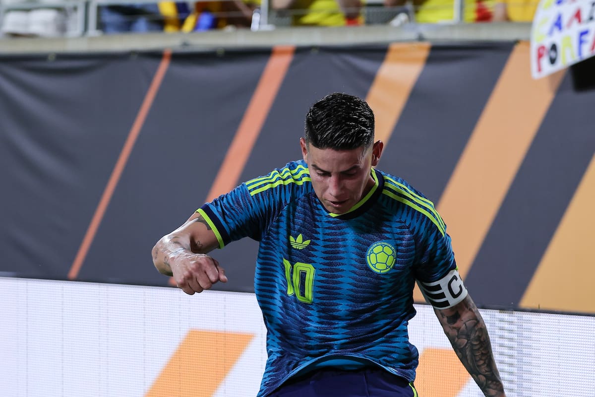 James Rodríguez protagoniza emotivo reencuentro con Luka Modrić