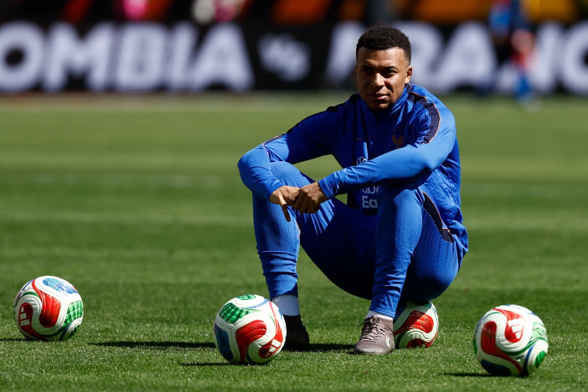Kylian Mbappé es el capitán de la Selección de Francia. //Foto, EFE: WILL OLIVER