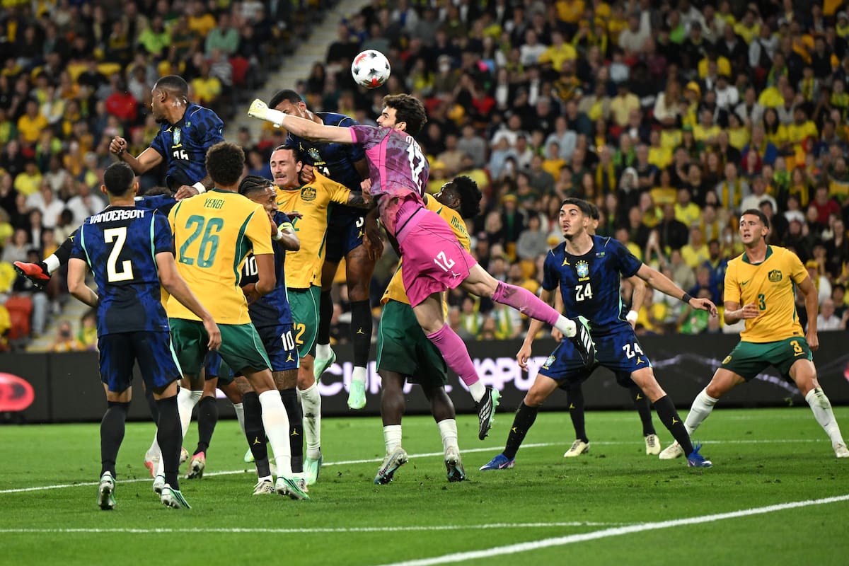 El susto de Brasil en su segundo amistoso ante Australia