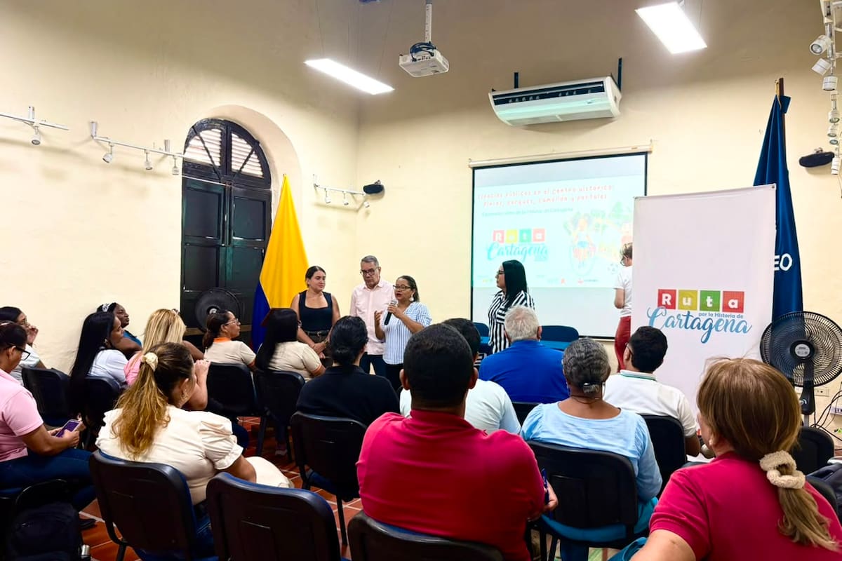 Más de 20 docentes de Cartagena se capacitaron en patrimonio histórico